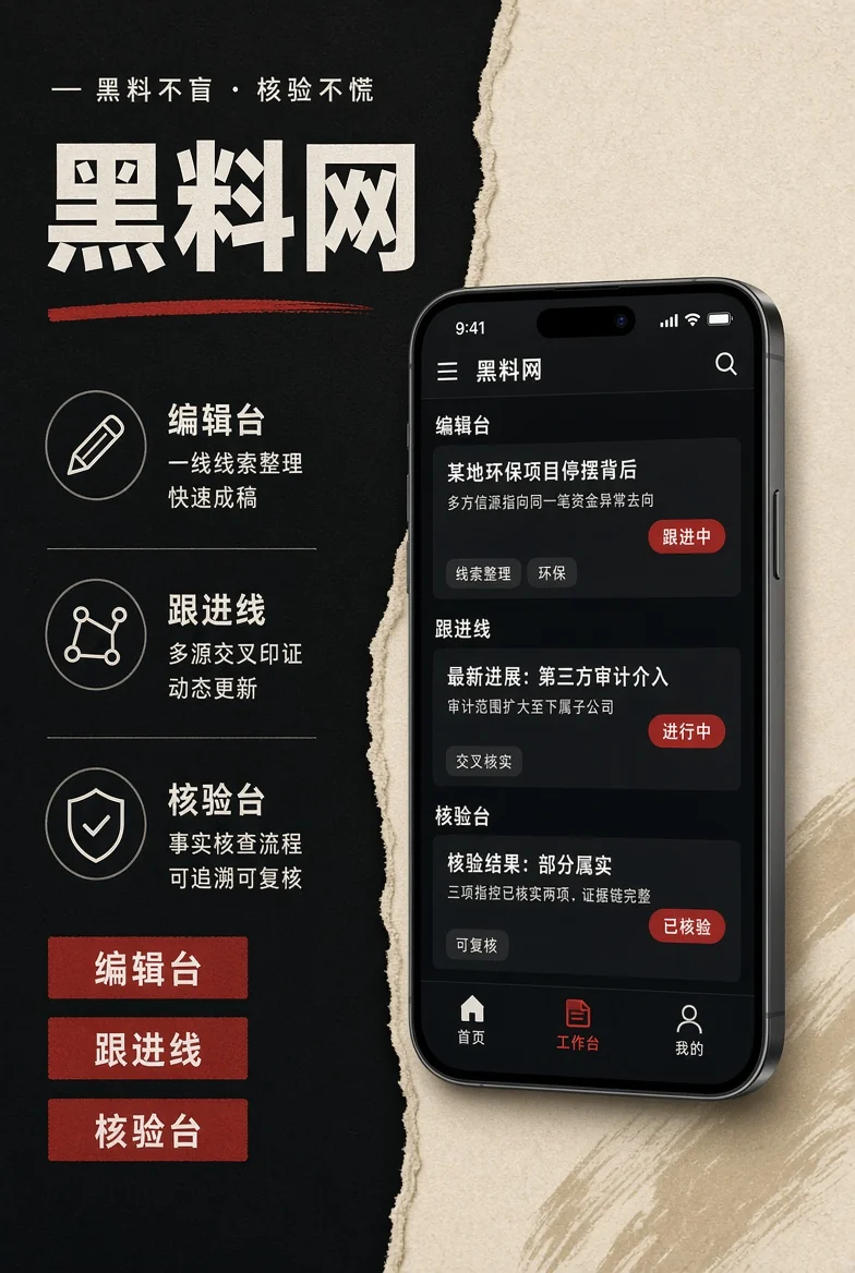 黑料网APP移动资讯阅读主题视觉